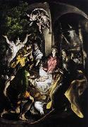 El Greco The Adoration of the Shepherds oil painting on canvas